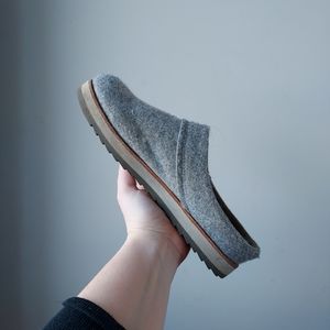 Merrell Grey Juno Wool Clogs sz 7